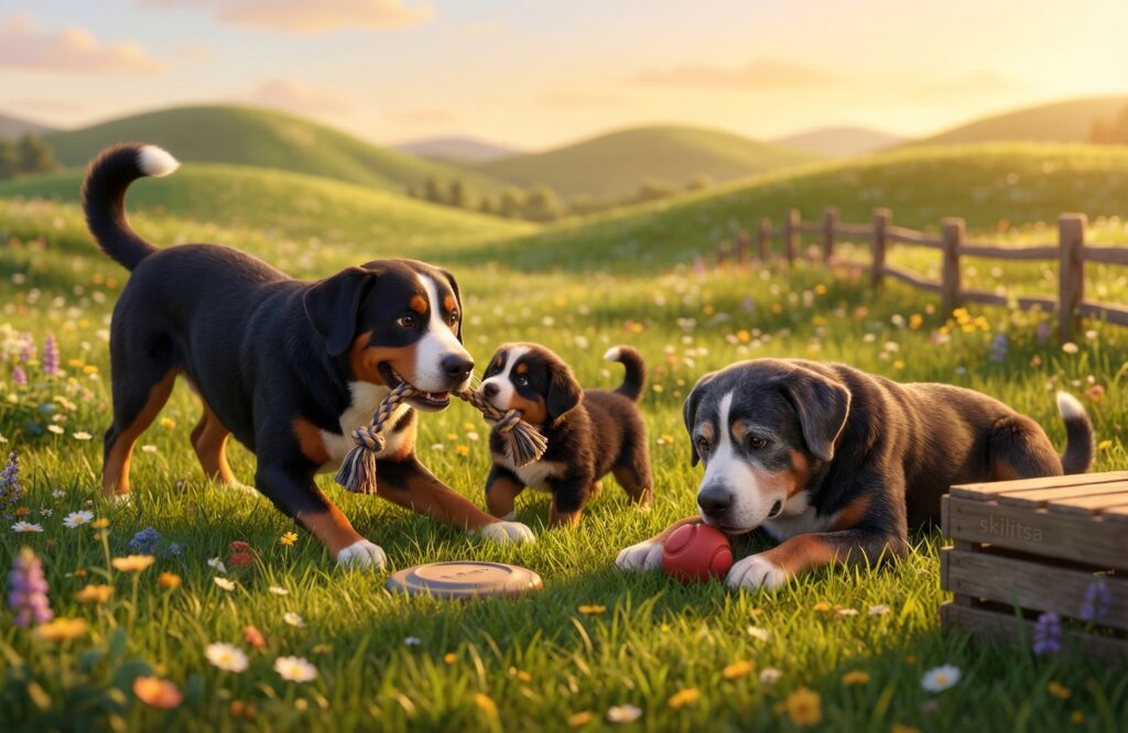 Greater Swiss Mountain Dog: Ο "Swissy" δεν είναι απλά ένας κουρεμένος Μπερνάρδου! 3 Greater Swiss Mountain Dog