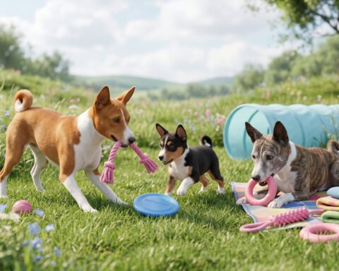 Basenji portrait