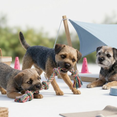 Border Terrier portrait
