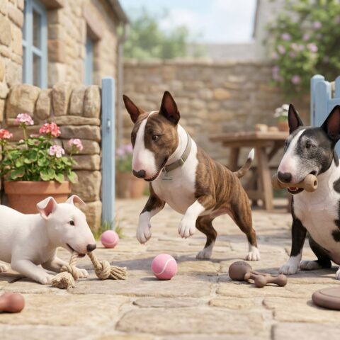Bull Terrier portrait