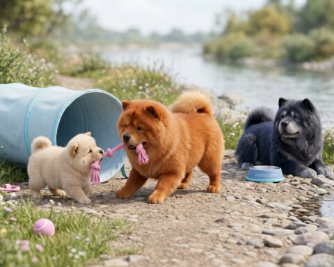 Chow Chow portrait
