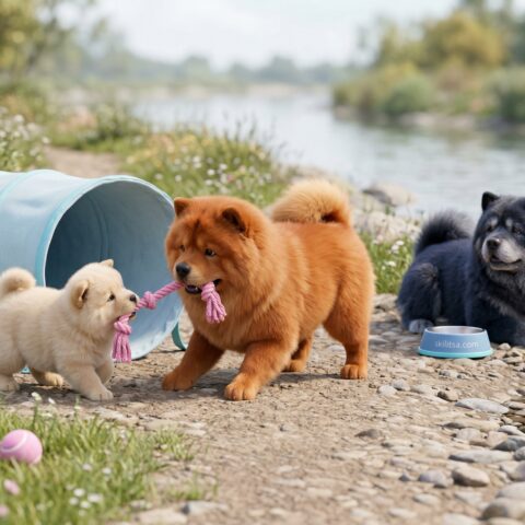 Chow Chow portrait