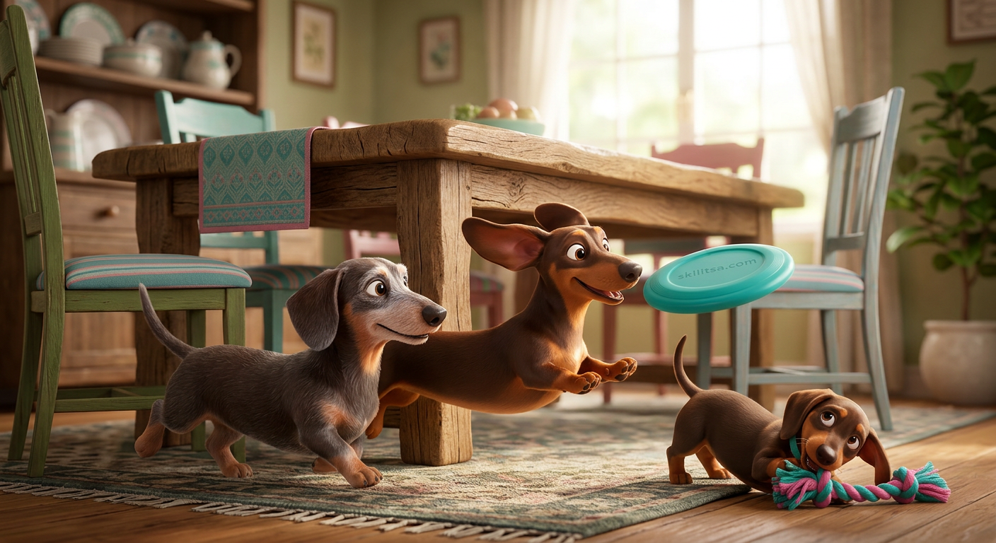 Dachshund Smooth Portrait