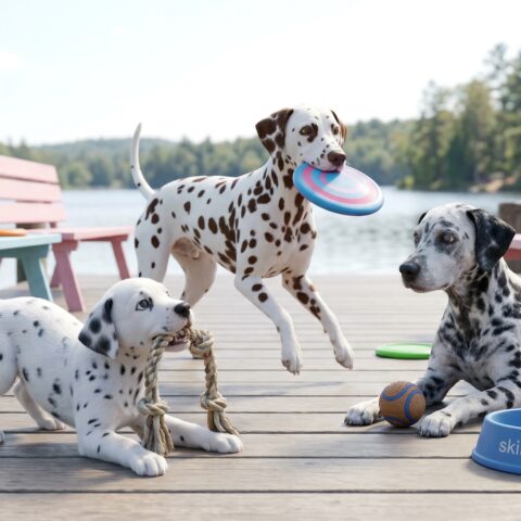 Dalmatian portrait