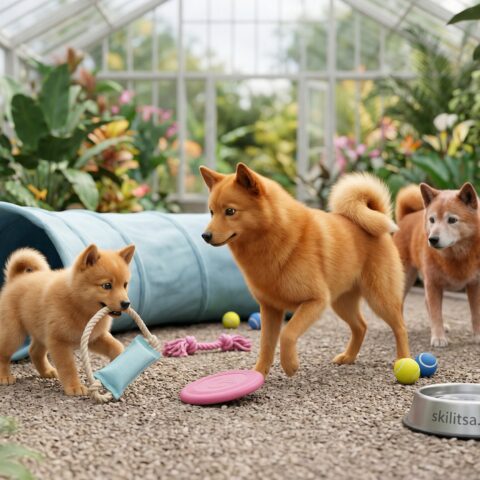 Finnish Spitz portrait