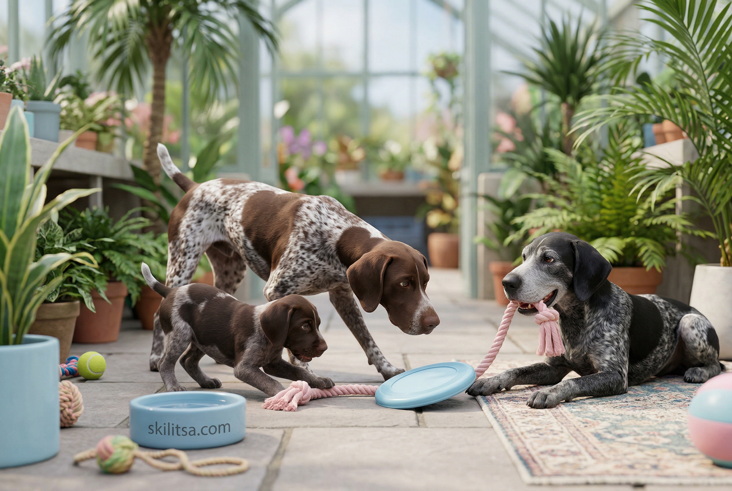 German Shorthaired Pointer Portrait