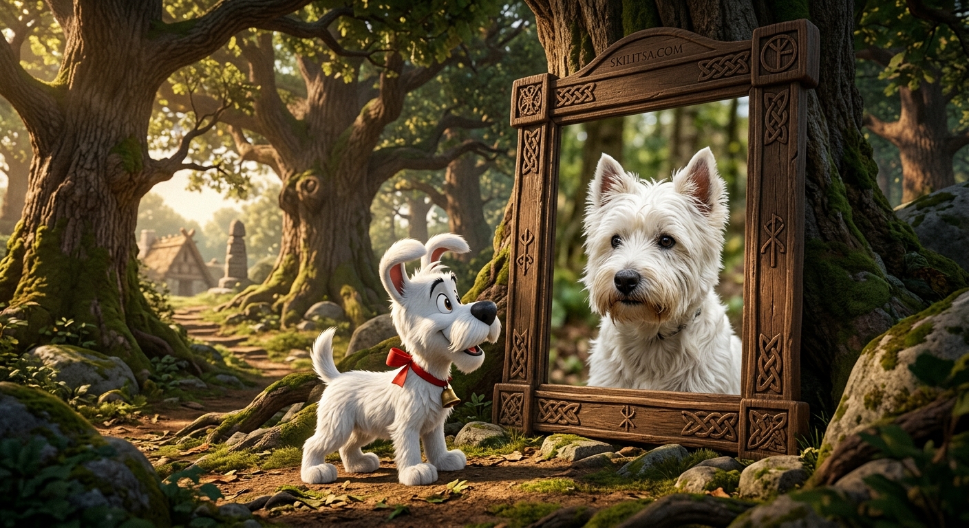 Idéfix (Dogmatix)

Small White Terrier Who Follows Obelix In The Asterix Comics
