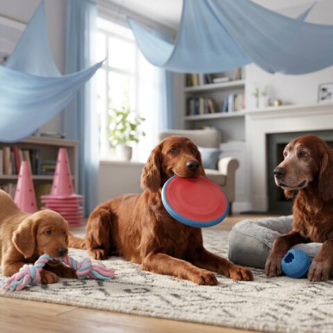 Irish Setter portrait