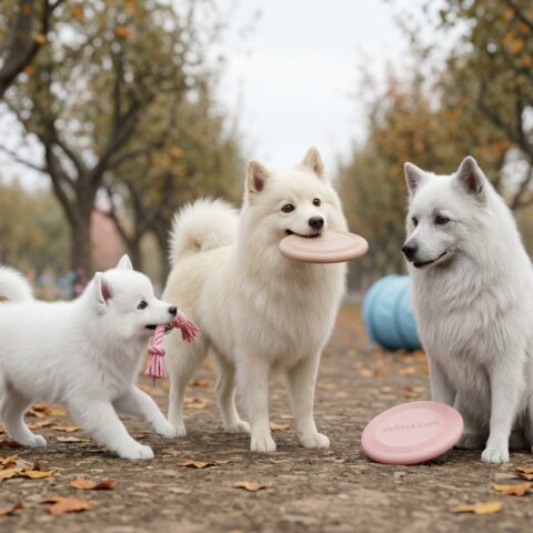 Japanese Spitz portrait