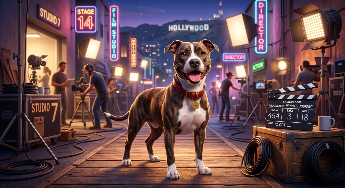 Πένι: Το Pitbull του Dave Bautista Που Ζει Καλύτερα Από Εσένα 2 Η Πένι (Μπουλ Τεριέ, Σταφορντσάιρ Μπουλ Τεριέ) Του Dave Bautista