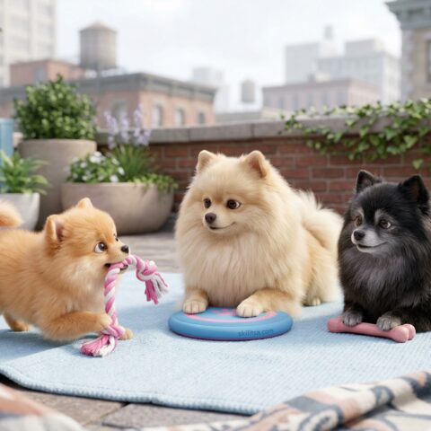 Pomeranian portrait