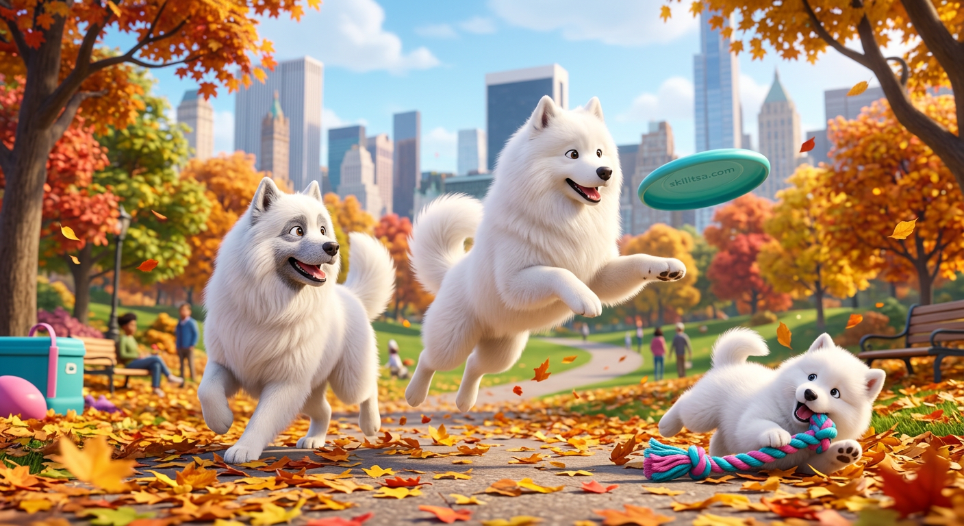 Samoyed Portrait