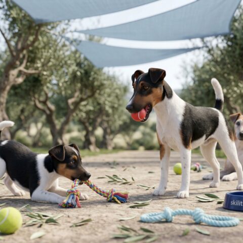 Smooth Fox Terrier portrait