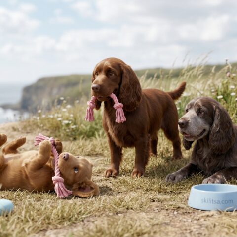 Sussex Spaniel portrait