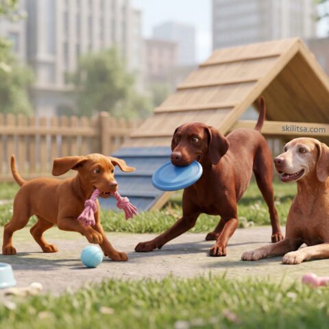Vizsla portrait